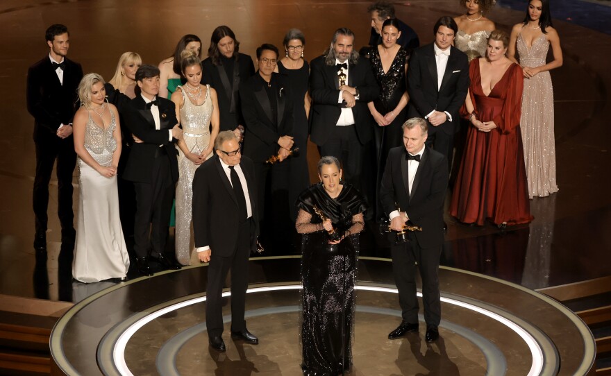 The Oscar for best picture went to <em>Oppenheimer </em>at the 96th Annual Academy Awards.