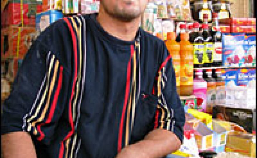 Turkmen shopkeeper Emad Abdul Rahman says he's worried about sectarian tension coming to his city.