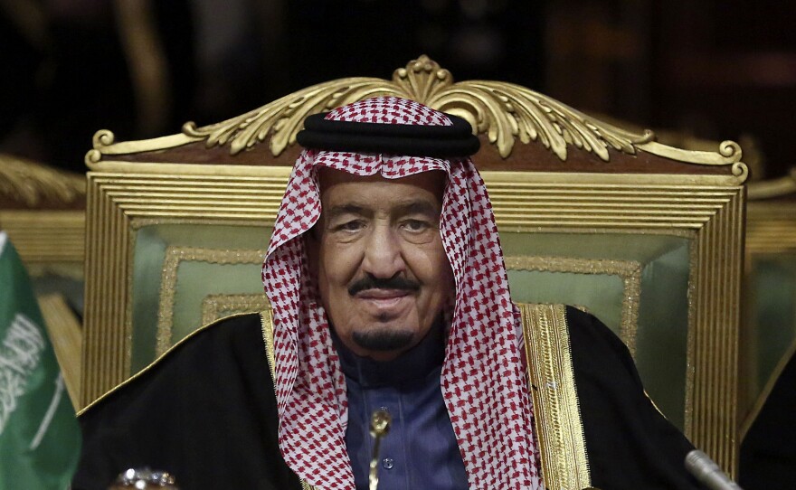 Saudi Arabia's King Salman, shown on Dec. 9 in the capital Riyadh. Saudi Arabia has cut ties with its long-time rival Iran, a development that could complicate many of the existing problems in the Middle East.