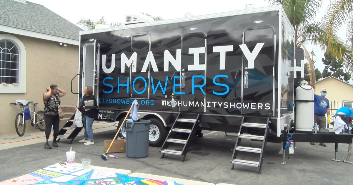 'Humanity Showers' Brings Basic Hygiene To San Diego Homeless