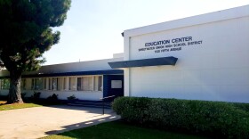 Sweetwater Union High School District headquarters in Chula Vista on Aug. 3, 2020.