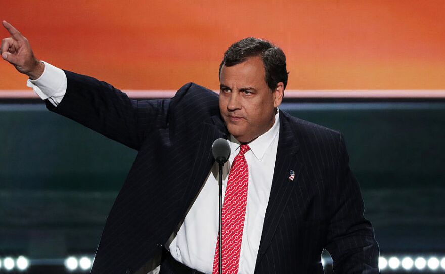 In his July 19 speech at the Republican National Convention in Cleveland, New Jersey Gov. Chris Christie gave a speech asking the audience to give "verdicts" on Hillary Clinton.