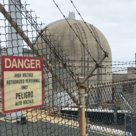 San Onofre Nuclear Generating Station (SONGS) is seen on June 9, 2023. 
