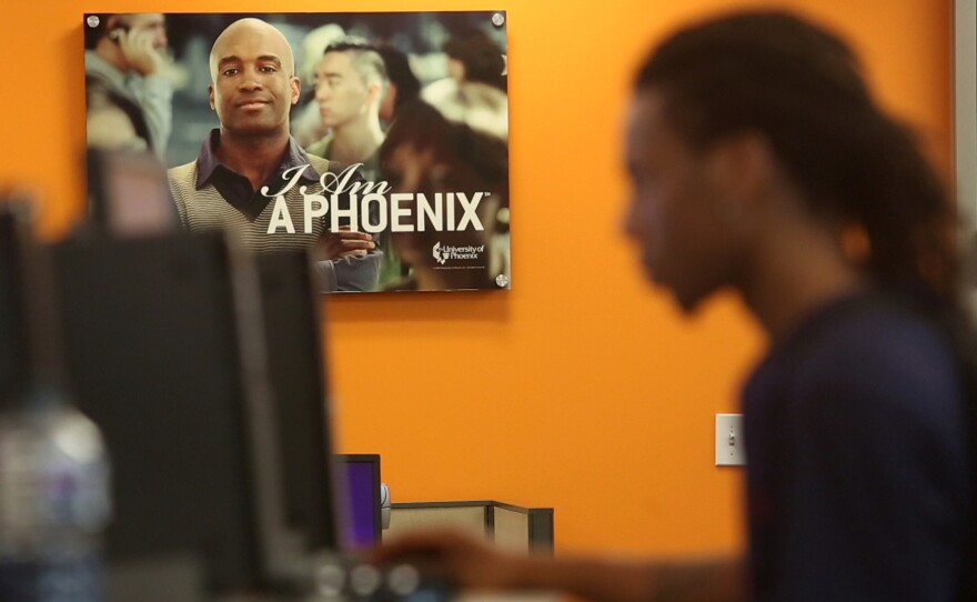 Nationally, the University of Phoenix received nearly $1 billion from the new GI Bill over the last five years.