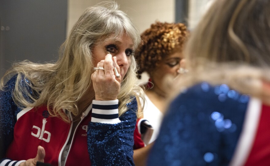 More than 50 people tried out for the Wizdom. By the time their season is over, the team will have learned and performed seven routines.