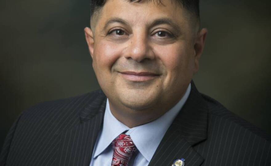 Dr. Adolphe Edward, in this undated photo, is the chief executive officer for El Centro Regional Medical Center in Imperial County, a rural region on the U.S.-Mexico border that has the highest coronavirus infection rate per capita of any California county.