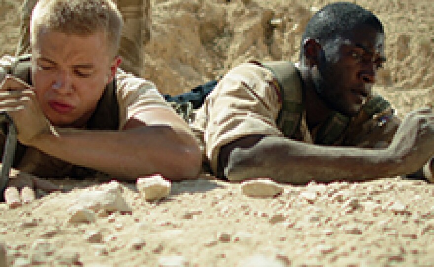 Young British soldiers find themselves courageously fighting for each other's lives in a minefield.
