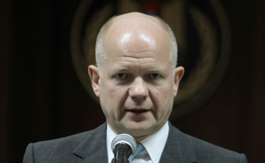 British Foreign Secretary William Hague.