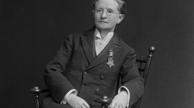 Dr. Mary Walker photographed by C. M. Bell, 1873 and ca. 1916. Walker is the only woman to ever receive the Medal of Honor.