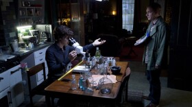 Benedict Cumberbatch as Sherlock and Martin Freeman as Watson in season two of MASTERPIECE MYSTERY! SHERLOCK.