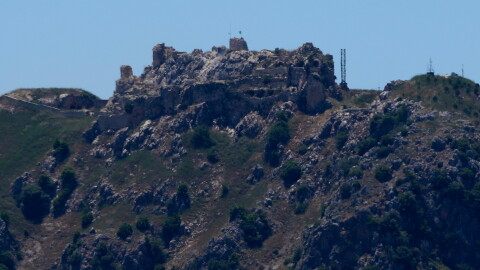 A view of Beaufort Castle, southeast Lebanon, Friday, June 5, 2026.