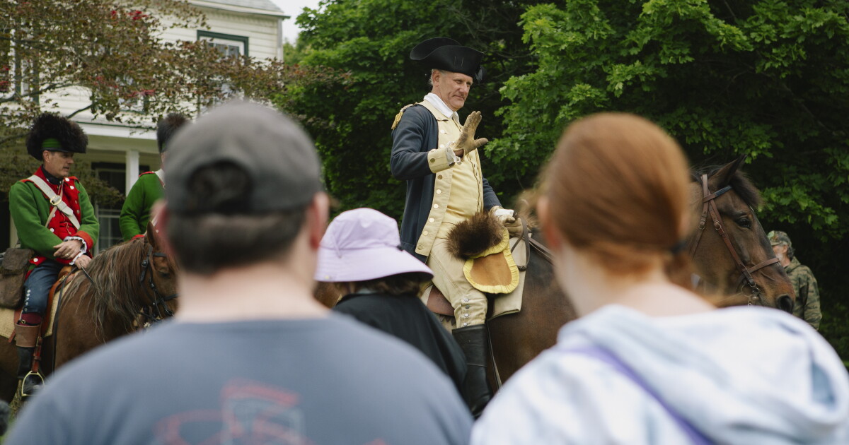 What would George Washington say? It's a busy year for people who portray him