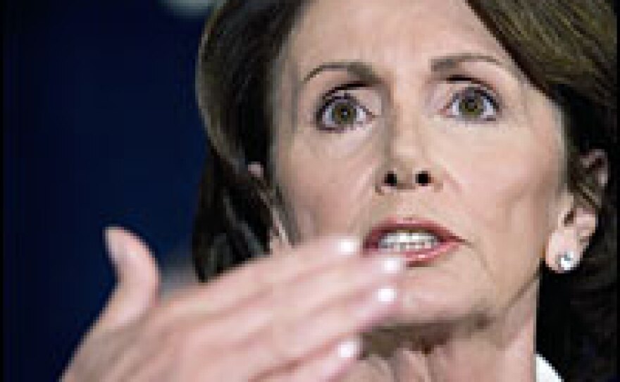 Nancy Pelosi, who is the first woman to be elected speaker of the House, says the war in Iraq is the "biggest ethical challenge facing America."