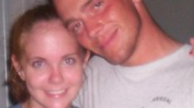 Cpl. Devin J. Scholl with his cousin. 