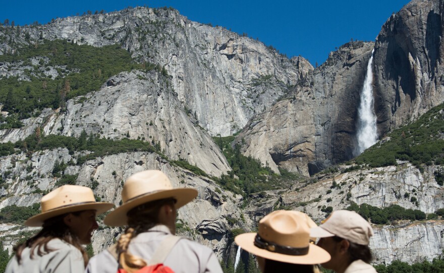 Yosemite is one of seven national parks defaced by Casey Nocket in 2014, the National Park Service says.