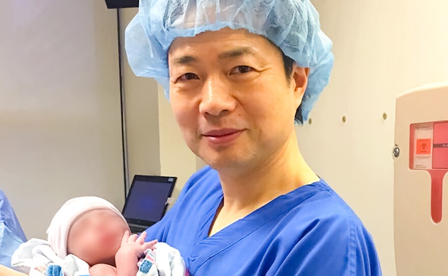 John Zhang of the New Hope Fertility Clinic in Manhattan performed the procedure that used DNA from three people to create a baby boy.
