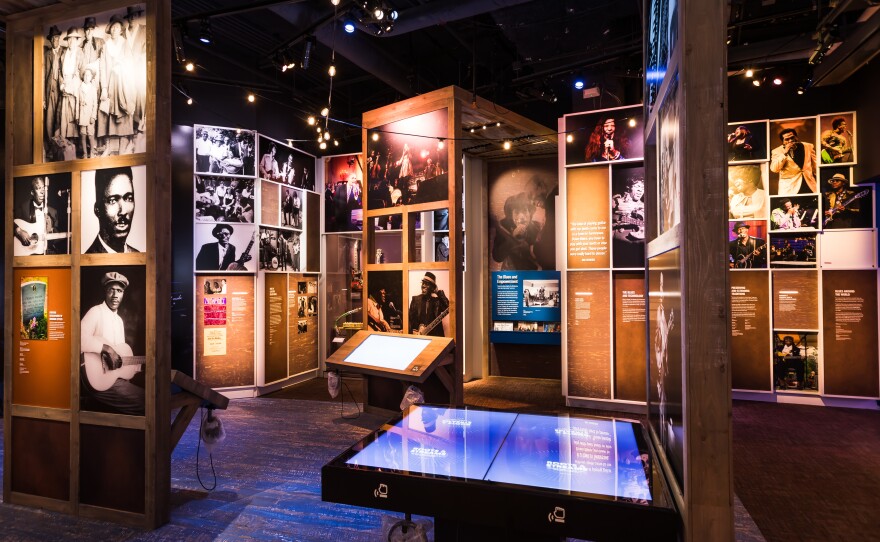 "Crossroads" Gallery at the National Museum of African American Music.
