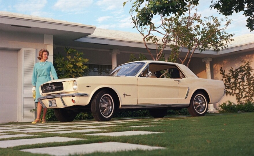 The Ford 1964 Mustang is listed as one of the most influential cars of the past 50 years.