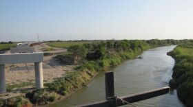 This new rail bridge under construction linking Brownsville, Texas and Matamoros, Mexico is a symbol of the growing trade relations between the two countries.