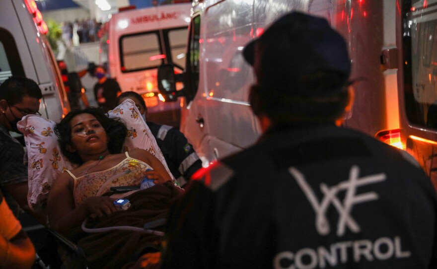 A young COVD-19 patient in Brazil.