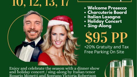 Holiday and Christmas Sing-Along Dinner Show
