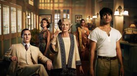 Henry Lloyd-Hughes as Ralph Whelan, Jemima West as Alice Whelan, Julie Walters as Cynthia, Aysha Kala as Sooni, and Nikesh Patel as Aafrin Dalal.