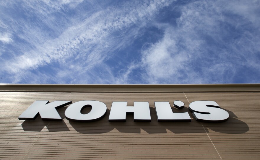 The retail chain Kohl's announced Wednesday that it will accept Amazon returns in all of its locations, sending its stock soaring.