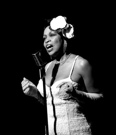 Synthia L. Hardy performs in "Billie! Backstage with Lady Day" in an undated photo.