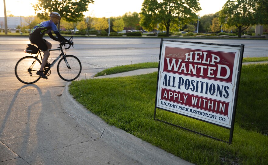 The "help wanted" sign outside Hickory Park has been there for two years, Kopecky says.