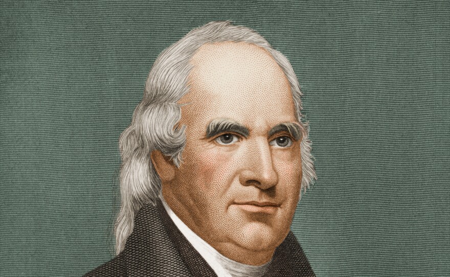 Engraved portrait of George Clinton, a former U.S. vice president who was also New York state's first and longest-serving governor, in the late 18th century — not long after the first sign of the word gubernatorial appeared in the English language.