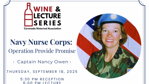 Wine &amp; Lecture: Navy Nurse Corps