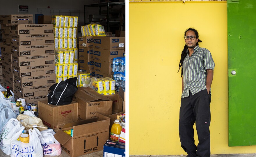 Giovanni Roberto leads a small network of community soup kitchens called <em>comedores sociales</em>. After he was arrested during an anti-hunger demonstration in late April, donations to the <em>comedores</em> surged.