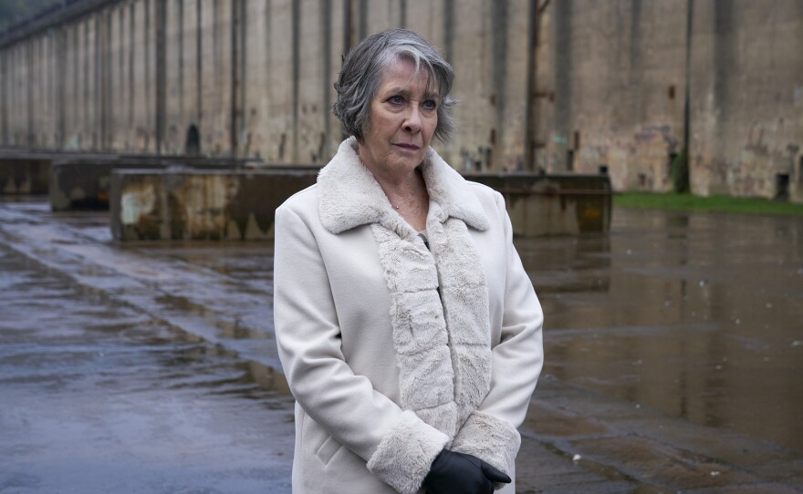 Maggie (Phyllis Logan), GUILT on MASTERPIECE, Season 3.