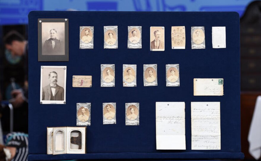 Leila Dunbar appraises a collection of 1871-1872 Boston Red Stockings baseball cards for $1,000,000 in New York City.