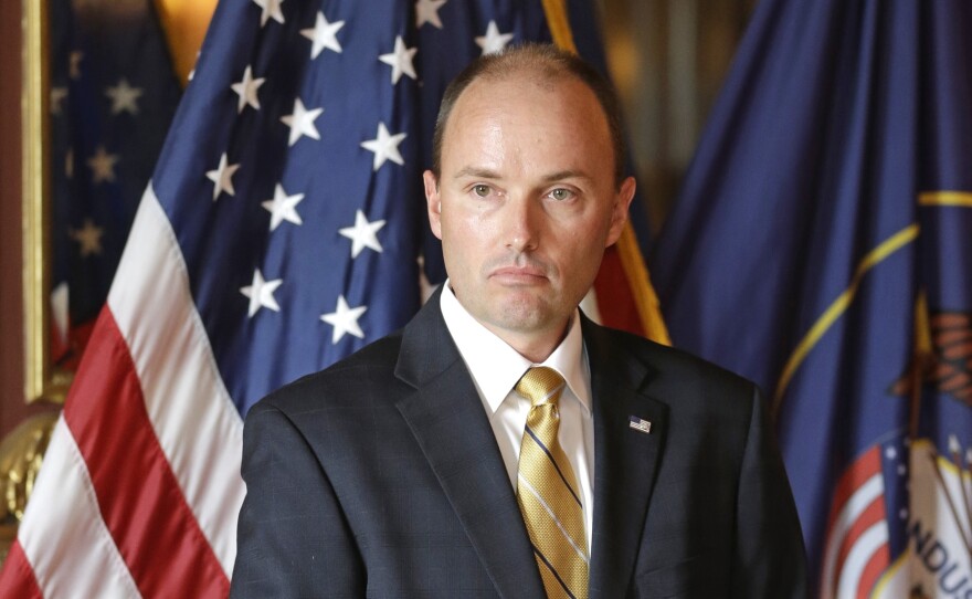 Spencer Cox in Salt Lake City in 2013. Now lieutenant governor of Utah, Cox gave a speech in honor of the victims of the Orlando shooting on Monday.