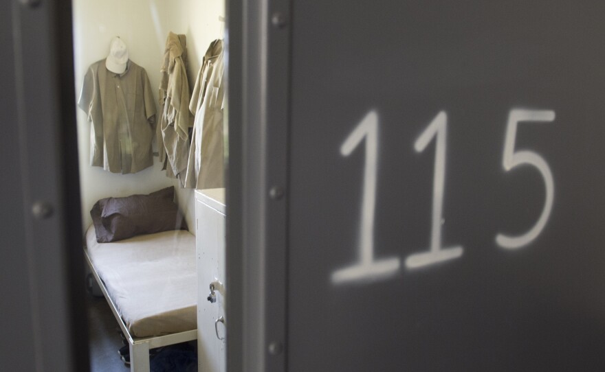 A cell at El Reno Federal Correctional Institution in Oklahoma, which President Obama visited in July. The Sentencing Reform and Corrections Act would apply only to federal crimes and federal prisons, which house a shade over 200,000 inmates — a tiny fraction of the population detained in jails and state facilities.