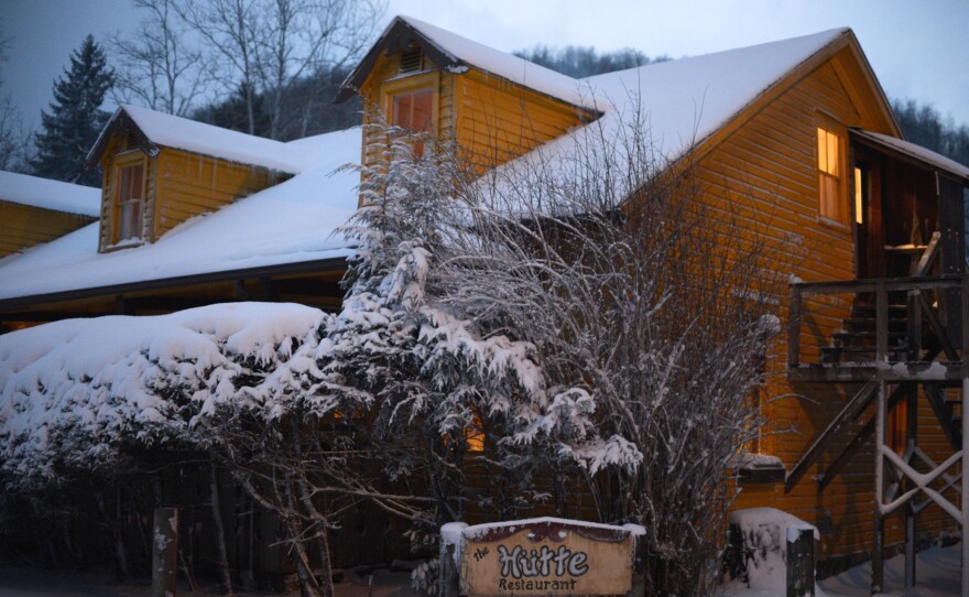 The Hütte is the lone restaurant in Helvetia, W.Va. It's also where the feasting begins on Fasnacht.