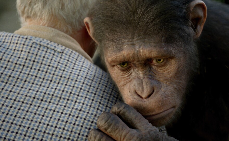 Andy Serkis creates another motion capture performance in 'Rise of the Planet of the Apes."