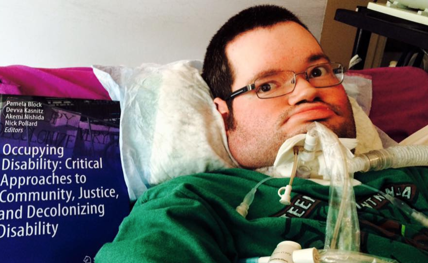 A chapter Dupree wrote about his life and struggles was included in a disability rights anthology.