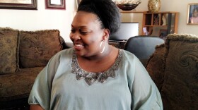 Johnita Ellerby, a single mother of four, is studying social work while working full time.