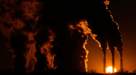 The Jeffrey Energy Center coal-fired power plant as seen in January 2026 in Topeka, Kan. Burning coal contributed to a significant increase in greenhouse gas emissions by the United States last year, according to a new United Nations report.