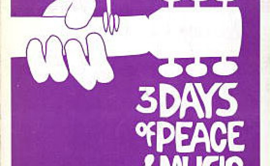 A Woodstock concert brochure.