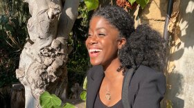Artist Kenya (Robinson) is shown in a 2021 photo.