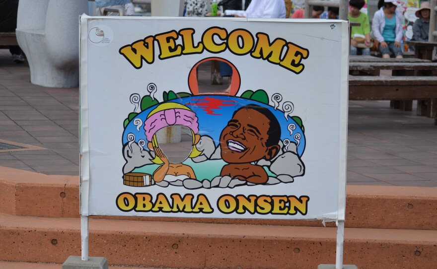 The hot baths have made Obama a destination for centuries. A rise in name recognition several years ago became an added bonus.