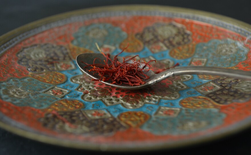 At about $15 a gram, saffron is the world's most expensive spice. Rumi Spice has a unique model of employing Afghan farmers who are growing it that aims to double or even triple their annual income.