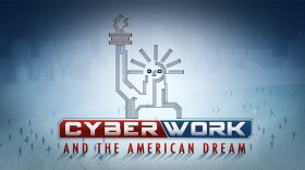 "Cyberwork And The American Dream" film graphic. 