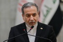 Iranian Foreign Minister Abbas Araghchi speaks during a news conference with his Iraqi counterpart Fouad Hussein after their meeting at the foreign ministry in Baghdad, Iraq, Sunday, June 28, 2026.