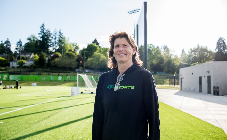 Bev Smith won a full-ride scholarship to play basketball at the University of Oregon in 1978. She still holds the university record for steals and remains in the top five for scores, rebounds, assists and blocks.