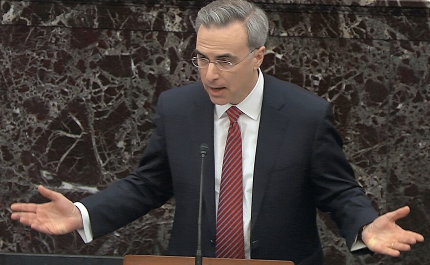 As White House counsel, Pat Cipollone was the architect of the defense for former President Donald Trump during his first impeachment trial in Jan. 2020.