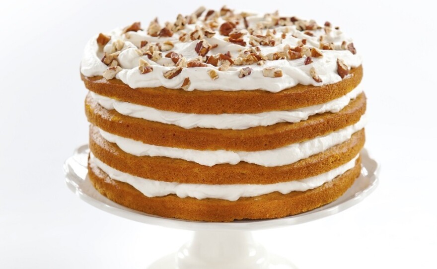 Maple-Pumpkin stack cake